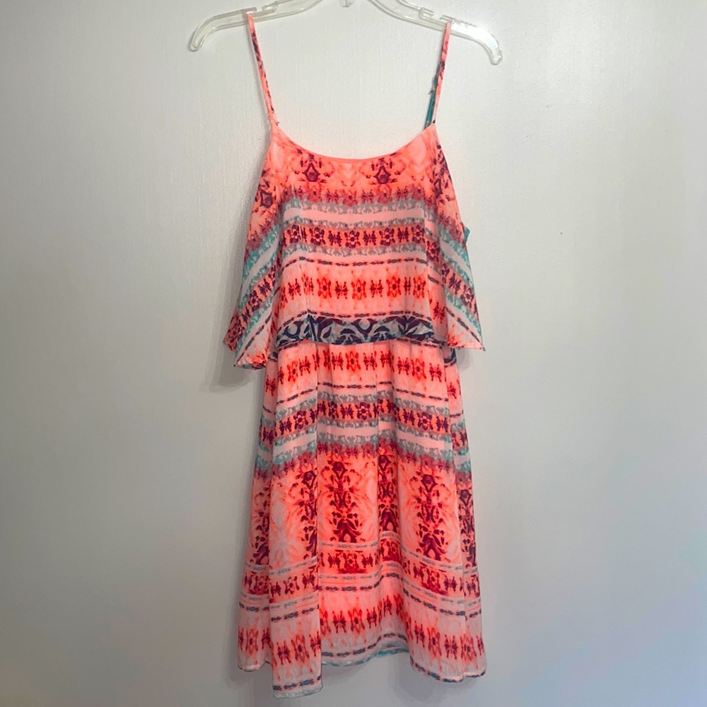 Neon Aztec Tank Sundress